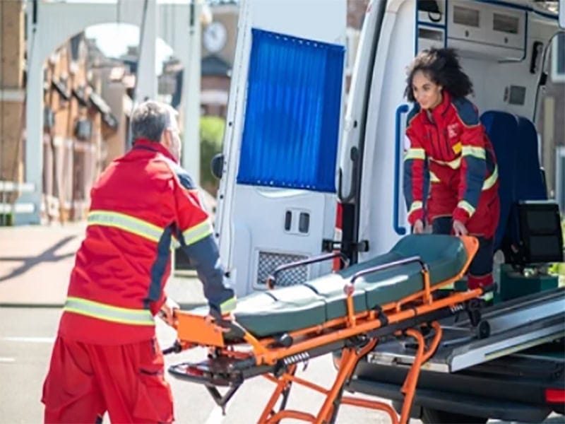 Ambulance Manufacturers -Ambulance rescue scene