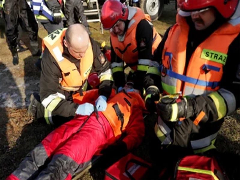 Firefighting Scene Rescue