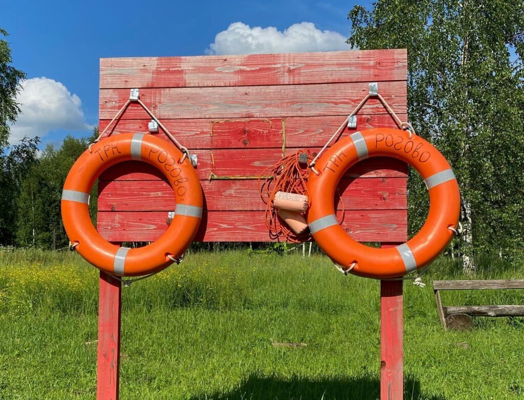 Different sizes of life ring for various scenarios.